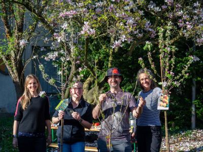 Baumübergabe im Welthaus Aachen