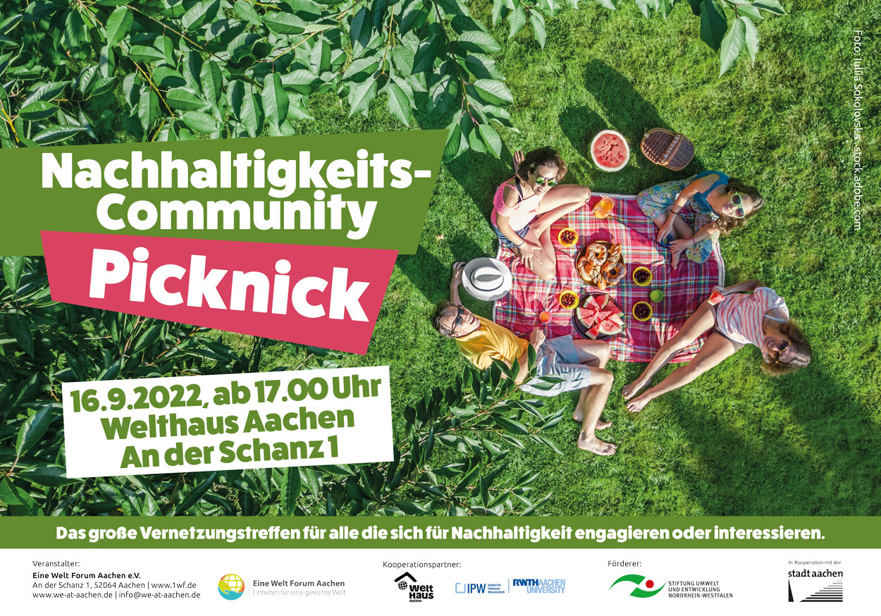 Nachhaltigkeits-Community-Picknick
