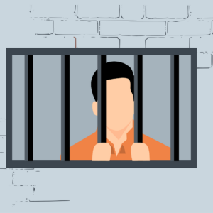 Man hinter Gittern